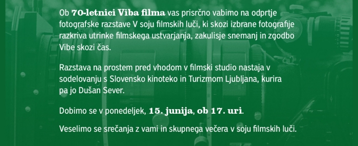 Vabilo na otvoritev fotografske razstave 